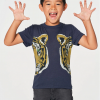 Chaser Boys Tiger Eyes Cloud SS Tee Avalon
