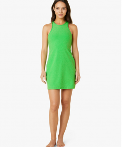 Beyond Yoga Spacedye Under Lock And Key Dress Honeydew Pop Heather