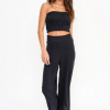 Project Social T Falling For You Wide Leg Pant Black