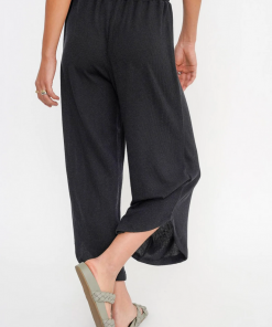 Project Social T Falling For You Wide Leg Pant Black