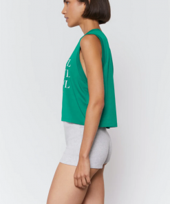 Spiritual Gangster Grateful Box Tank Verde