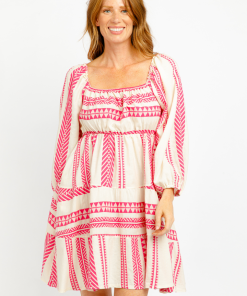 Sofia Sophia Collection Cabo Dress Fuchsia