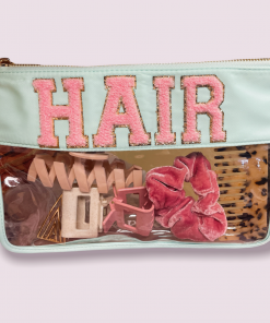Beauty Stash Hair Pouch Mint