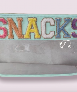 Beauty Stash Snacks Pouch Mint New Arrivals
