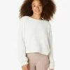 Beyond Yoga All The Feels Pullover Winter White