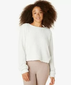 Beyond Yoga All The Feels Pullover Winter White