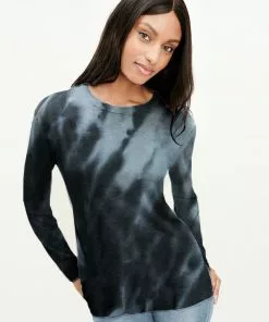 Splendid Flynn Sweater Blue Tie Dye