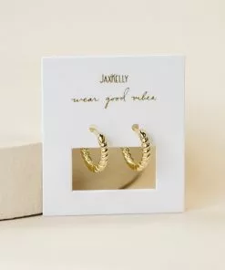 JaxKelly Golden Rope Hoop Gifting