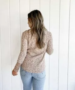 Splendid Forever Henley Toast Leopard