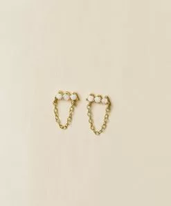 JaxKelly Stud -Opal Chain