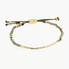 Gorjana Gifting Power Gemstone Aura Bracelet For Strength Gold Pyrite