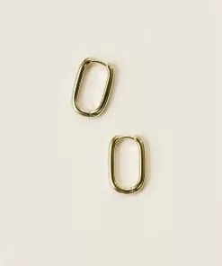 JaxKelly Gifting Rectangle Hoop Large