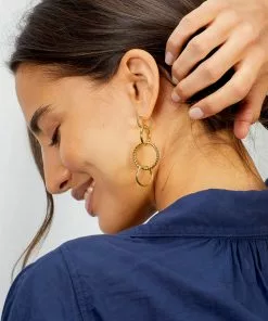 Gorjana Gifting Crew Versatile Hoops Gold