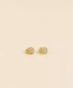 JaxKelly Skull Pavé Stud