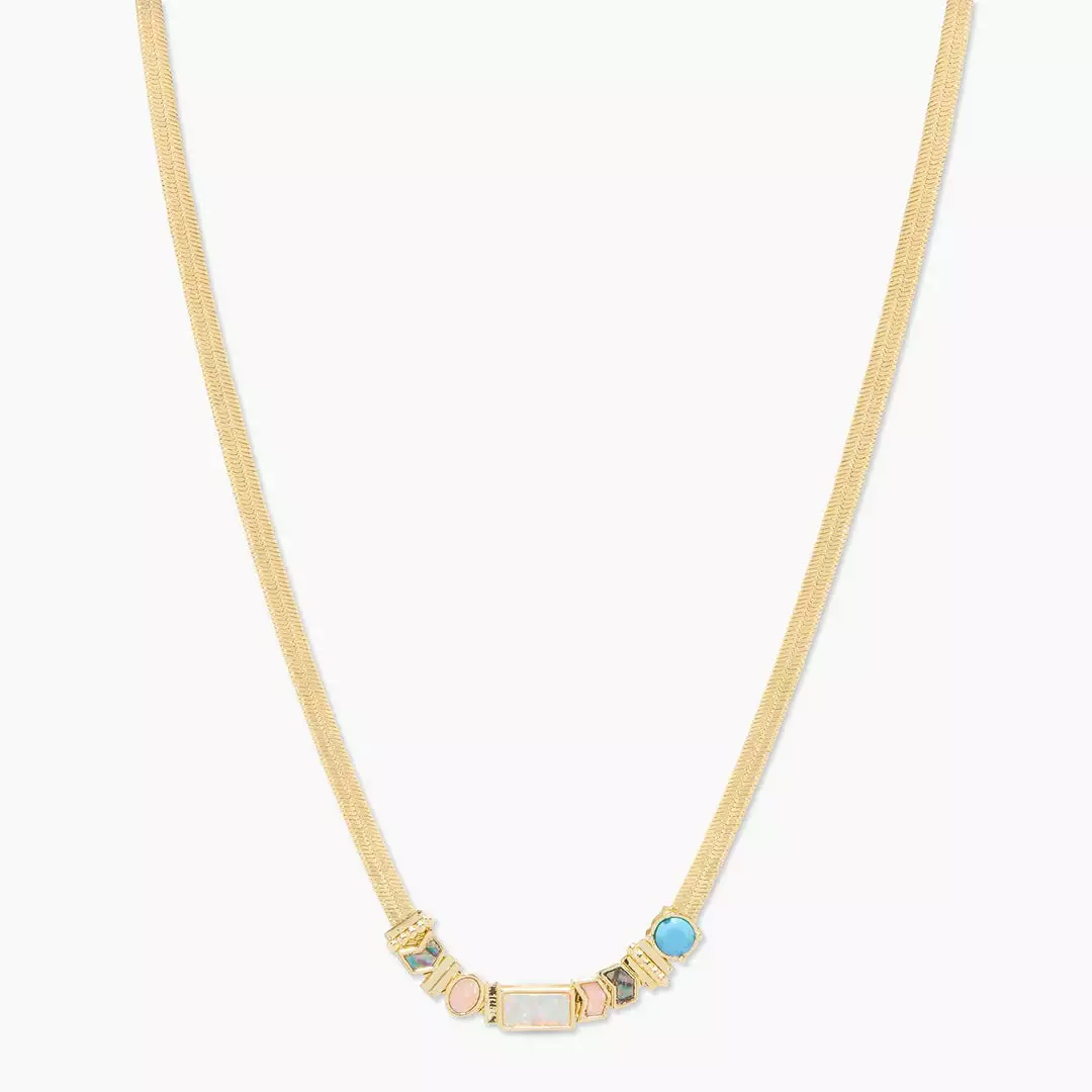 Gorjana Gifting Venice Gem Necklace Gold